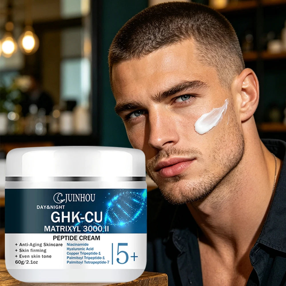 Set Siero e Crema Viso con Peptidi – Idratazione Profonda, Levigante, Uso Giorno e Notte