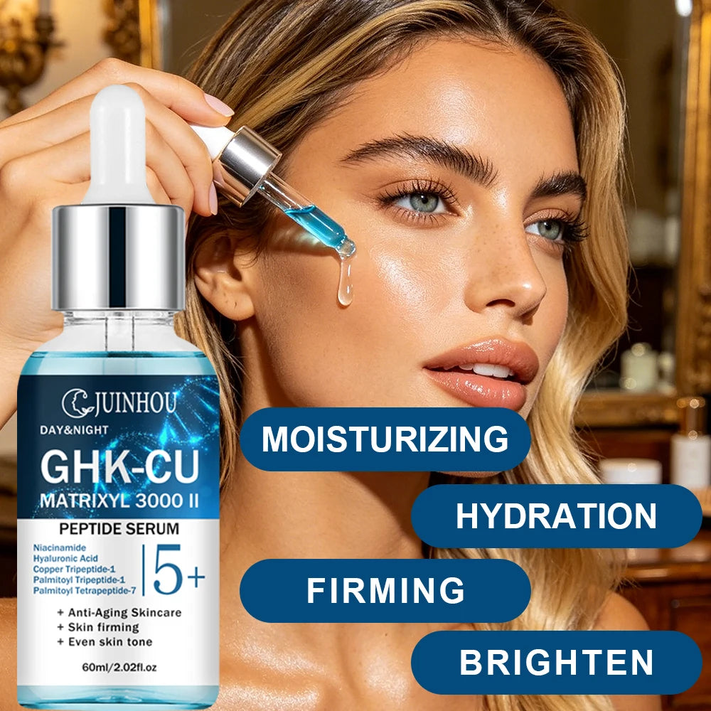 Set Siero e Crema Viso con Peptidi – Idratazione Profonda, Levigante, Uso Giorno e Notte