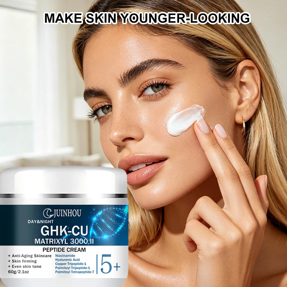 Set Siero e Crema Viso con Peptidi – Idratazione Profonda, Levigante, Uso Giorno e Notte