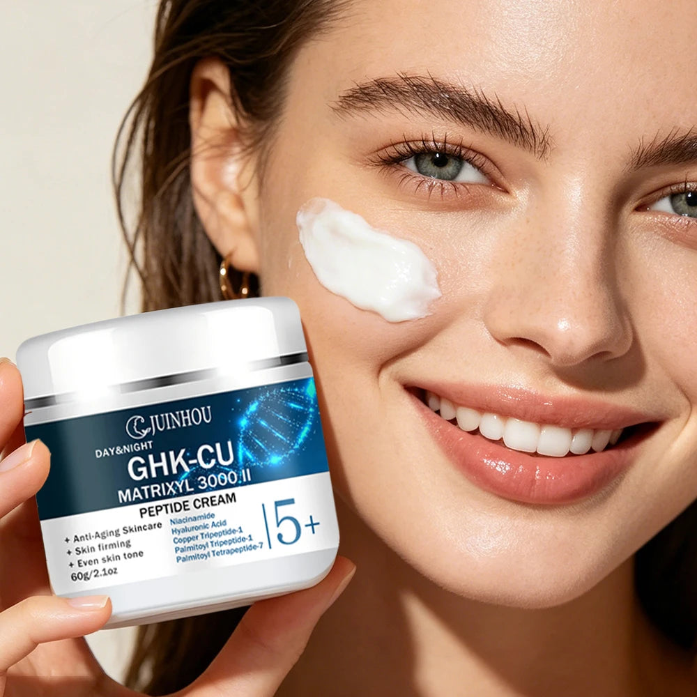 Set Siero e Crema Viso con Peptidi – Idratazione Profonda, Levigante, Uso Giorno e Notte