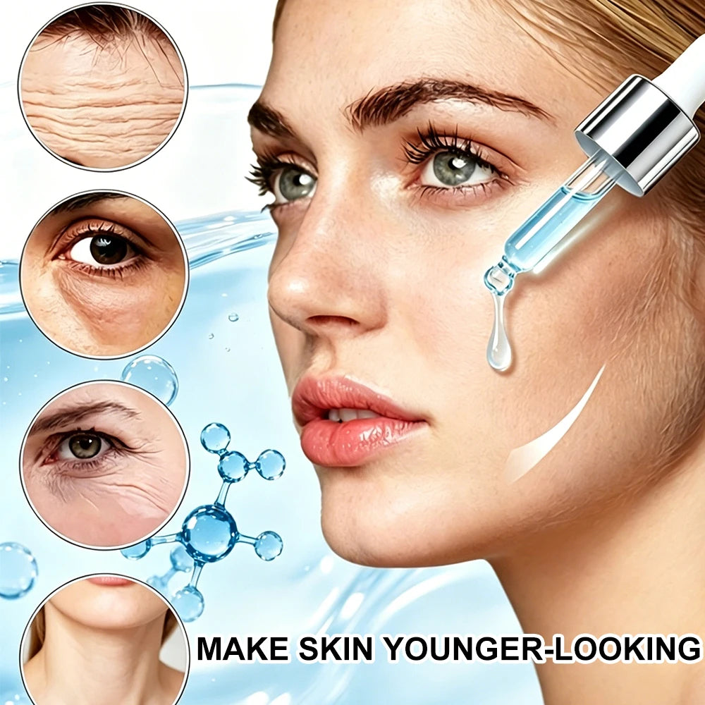 Set Siero e Crema Viso con Peptidi – Idratazione Profonda, Levigante, Uso Giorno e Notte